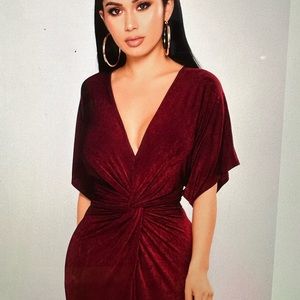 Fashion Nova knot dress